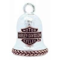 Harley-Davidson Sculpted Rose Gold B&S Hammered Ride Bell  Chrome Finish HRB081 - B0722S7SHX